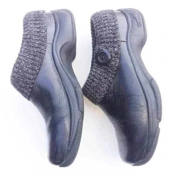 Dansko Womens Kenzie Clog Black Shoes - Picture 3 of 9